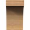 Ekena Millwork Huntington Smooth Rafter Tail, Western Red Cedar, 5 1/2"W x 10"H x 24"L RFT06X10X24HUN00SWR - alternate 3